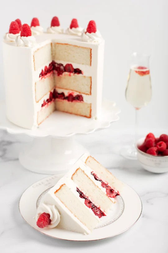 Raspberry Celebration Cake