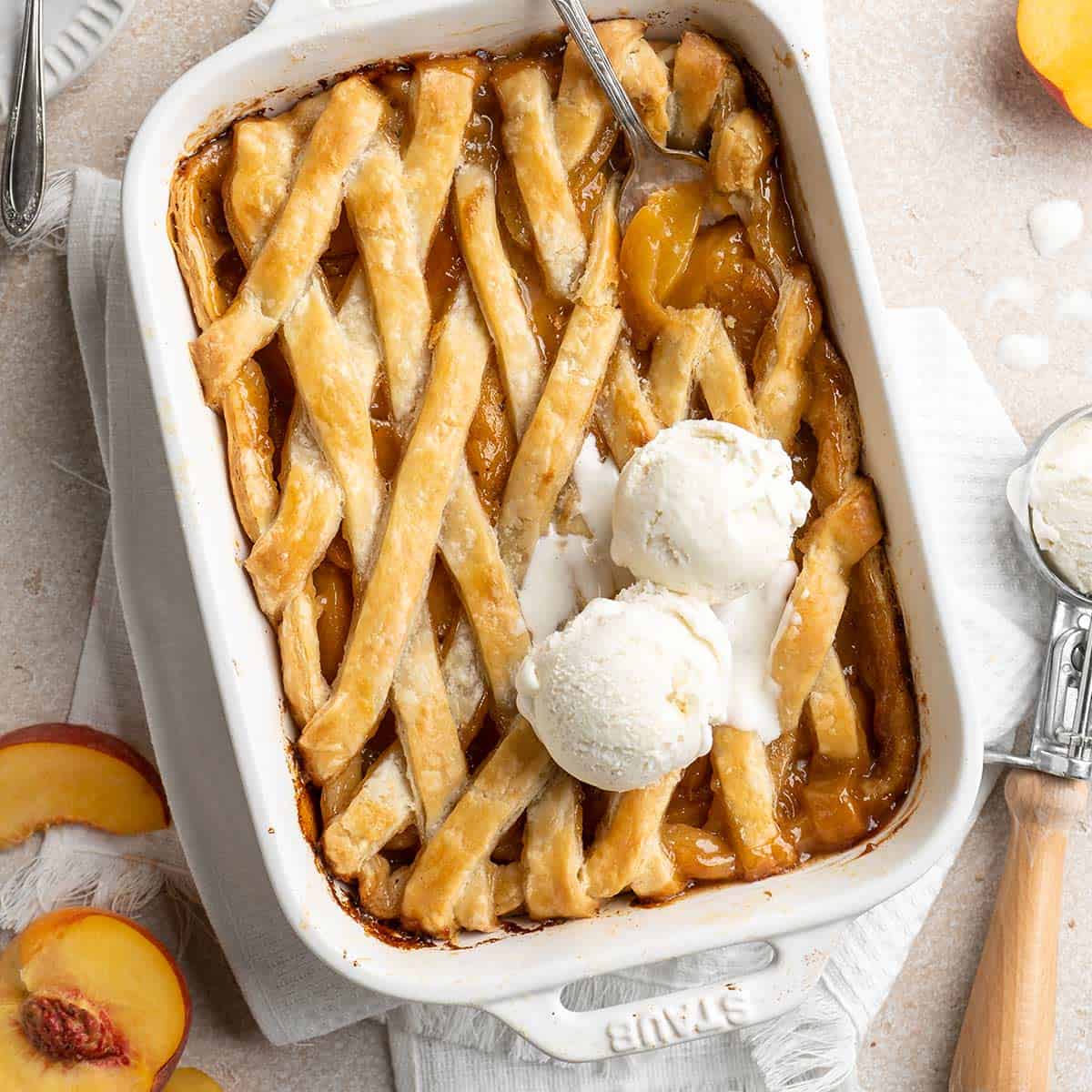 Southern Peach Cobbler